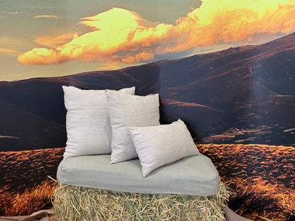 Complete Linen Cushion filled with Wisewool