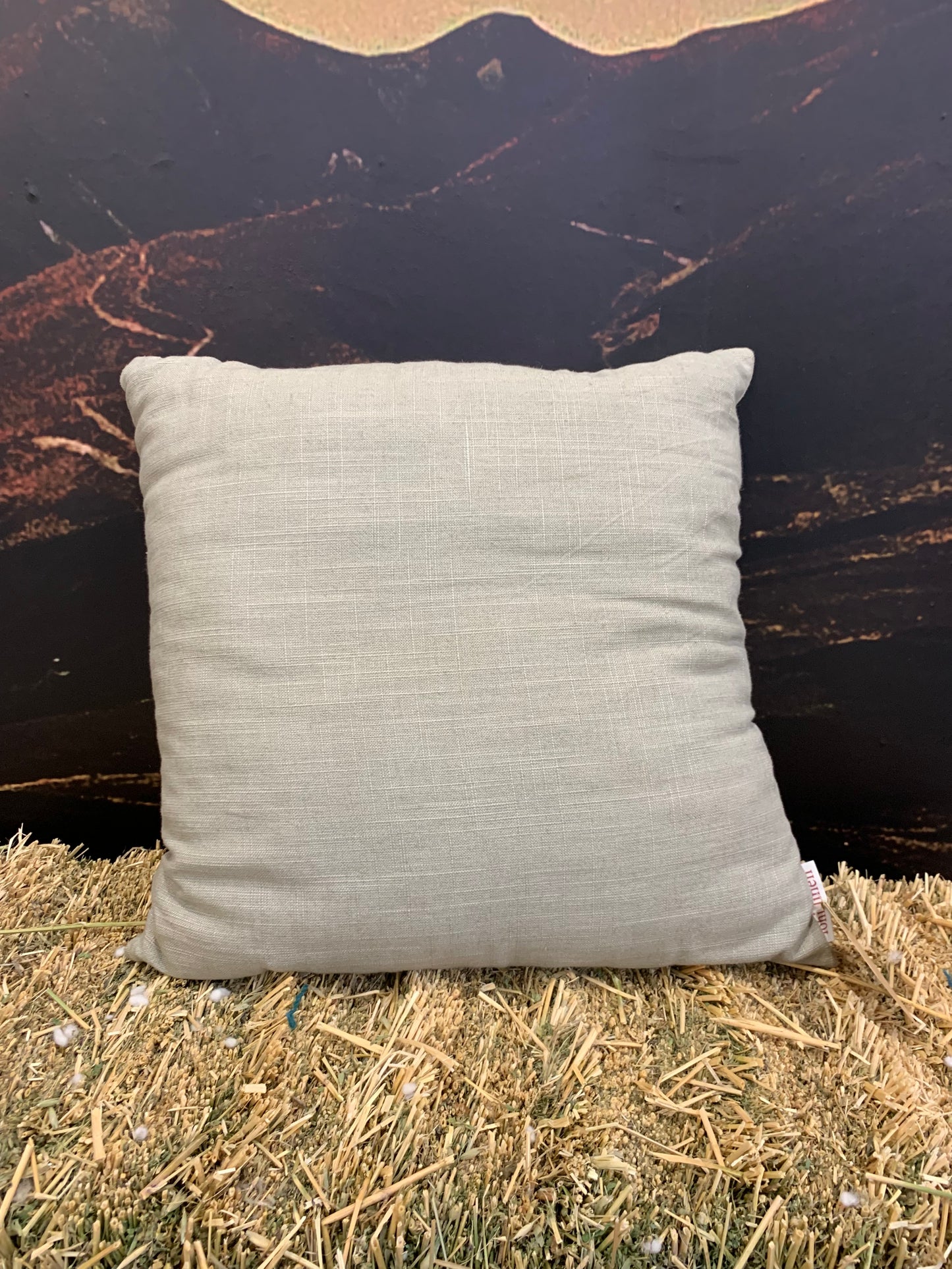 Complete Linen Cushion filled with Wisewool